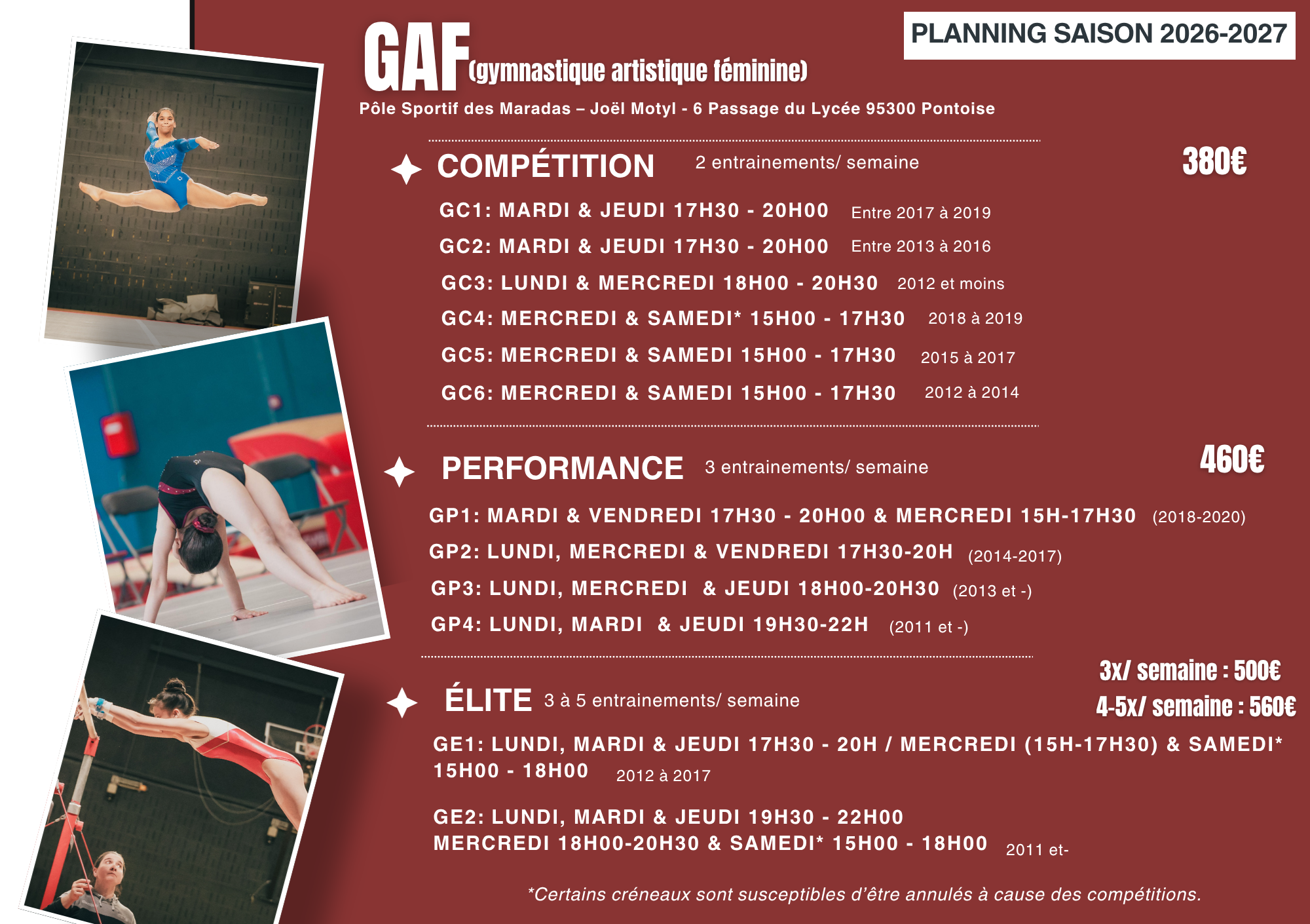 PLANNING GAF